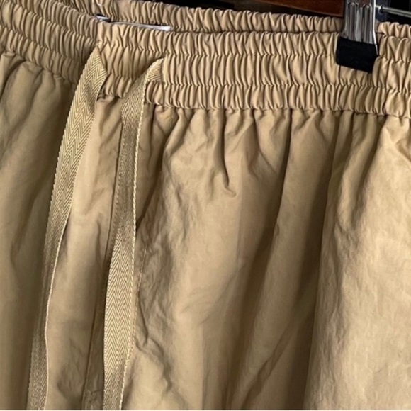 UNIQLO × JW ANDERSON JWA Cargo Jogger Pants Tan Beige 100% Nylon Women's Size L - Picture 4 of 14
